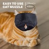 Downtown Pet Supply - Cat Muzzle for Grooming - Gentle