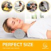 AllSett Health Firm Cervical Neck Roll Memory Foam Pillow, Bolster
