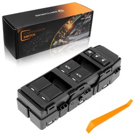 SWITCHRISE 1 AUTO Power Window Switch for Jeep Compass 2011-2015 Window Control Switch for Jeep Patriot 11-15 with Tool 04602781AA Front Left Driver Side 1 Set