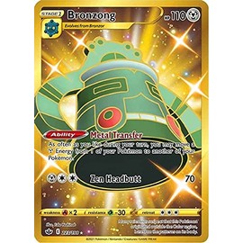 Bronzong - 223/198 - Secret Rare - Sword & Shield - Chilling Reign