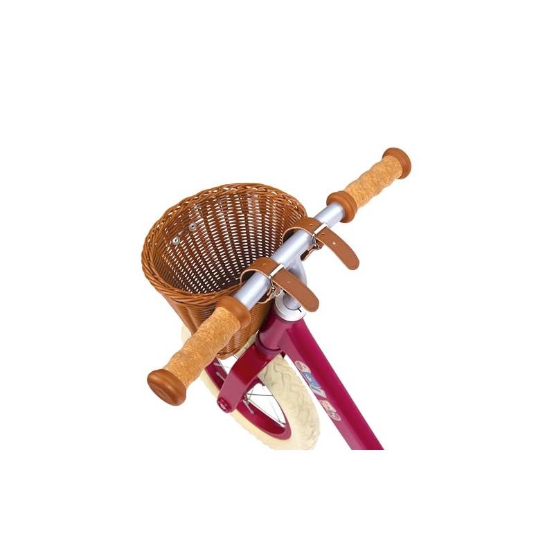 Hape Bicycle Basket, Braided Basket, Ideal for Balance Bike/Tricycle