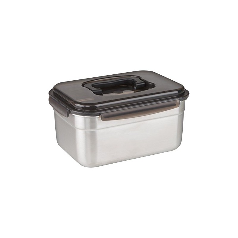 STENCOC Stainless Steel BPA Free Rectangular Leakproof Airtight Kimchi/Pickle/Food Storage
