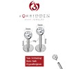 Forbidden Body Jewelry 16G-18G Internally Threaded Solid Titanium Tragus/Helix Earring/Labret