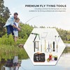 Fly Tying Tools Kit with Fly Tying Threader Needle Whip