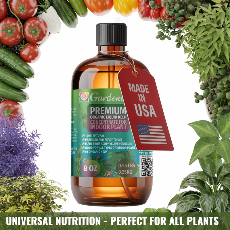 Organic Tropical Plant Fertilizer by Gardenera - 16 oz -
