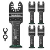 nuyikaso 5Pcs Multi Tool Blade Set for Wood Plastic Include