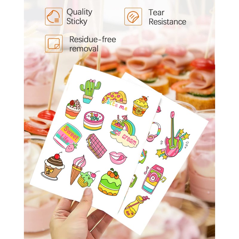 QYH Premium Printable Vinyl for Inkjet Printer-20 Glossy Sticker Paper