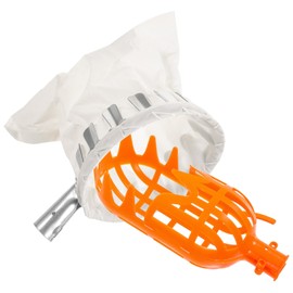 DOITOOL 2 Pcs Fruit Picker Tools, Cherry Picker Head Basket Fruit Tree Picker, Fruit Harvesting Tool for Gathering Apple Mango Orange Avocados Lemon, Apple Picker Fruit Grabber Tool (Random Color)