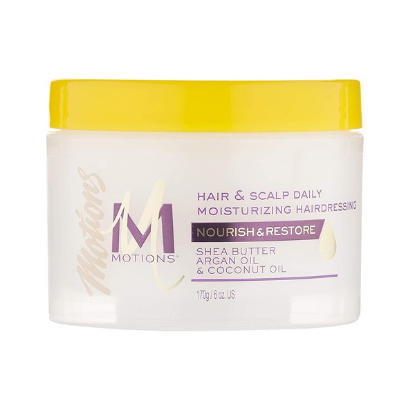 Motions Nourish and Restore Hair and Scalp Daily Moisturizing Hairdressing, 6 Ounce