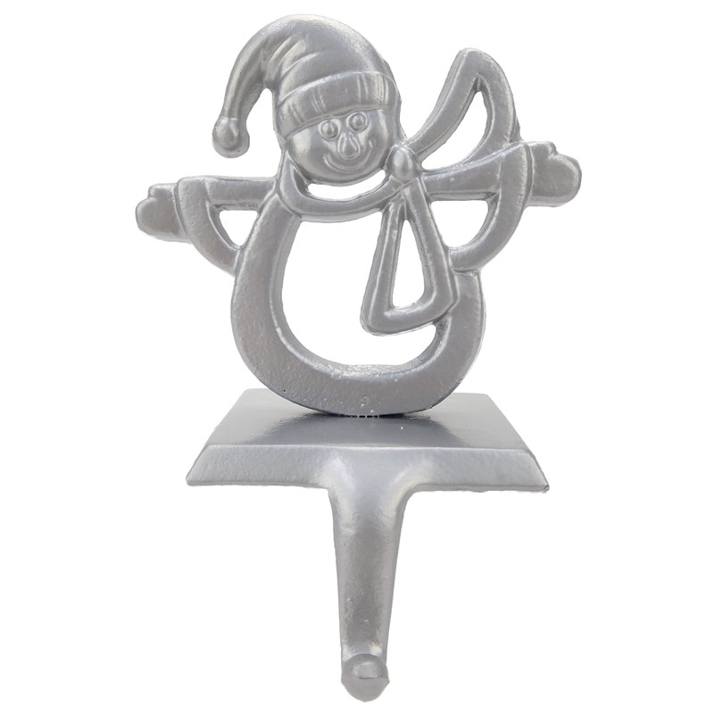 Christmas Concepts® Silver Snowman Christmas Stocking Hanger