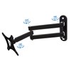 Mount-It! Small TV Monitor Wall Mount Arm | VESA Wall