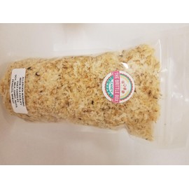The Brittle Box Candy Co Toasted Coconut 1 Pound Bag Heat Sealed Bag Freshness