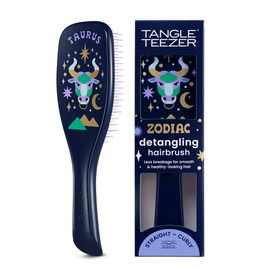 Tangle Teezer Zodiac Ultimate Detangler Hairbrush for Wet & Dry Hair, Eliminates Knots & Reduces Breakage for All Hair Types, Taurus