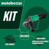Metabo HPT 4-1/2-Inch Angle Grinder | Non-locking Paddle Switch |