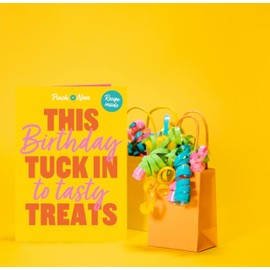 PINCH OF NOM Birthday Card Recipe Inside - 'This Birthday Tuck into Tasty Treats'