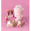 Decore Corporation ZSA-62787R Sakura Latte Cat Pink Approx. W 1.0
