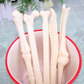 50 Piezas Bolígrafo Regalos Azules Regalo De Enfermeras Regalos De Decoración Gótica Regalos Góticos Bolígrafos Regalos De Fiesta Doctor Pluma Esqueleto Hueso