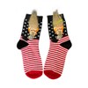 KACOLOR Men Funny Socks Unisex Crazy Novelty President MAGA Socks