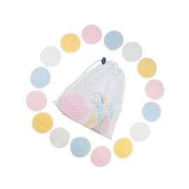 minkissy Sets Cotton Makeup Remover Pads Face Wash Tool Soft Gentle for Skin Double Layer Face Wipes Travel Bag Included Pcs