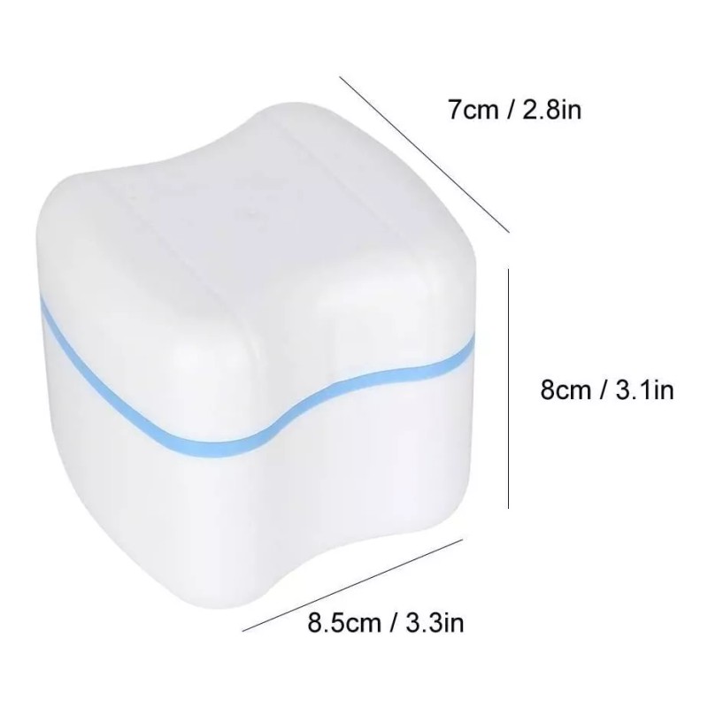 Patry Deluxe Caja Estuche Dientes Protector Bucal Dentadura Placa Dental