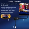 Mcbazel PSP 2000/3000 to HDMI Converter,Multifunctional HDTV HDMI Adapter for