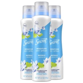 Secret av2023-Secret- - 4.1 Ounce (Pack of 3), Nurturing Coconut & Argan Oil