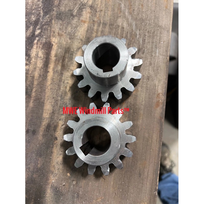 MWE windmill Parts 8ft Aermotor Windmill A702 Pinion Gear, PAIR