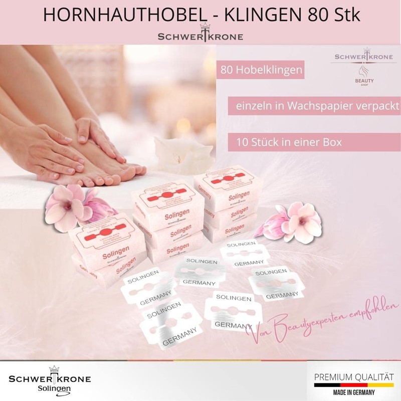 Solingen Callus Slicer Blades / Replacement Blades for Callus Slicer