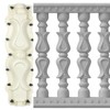 Prefabricated ABS Balcony Mold,Concrete Balustrade Mold Concrete Formwork for Outdoor
