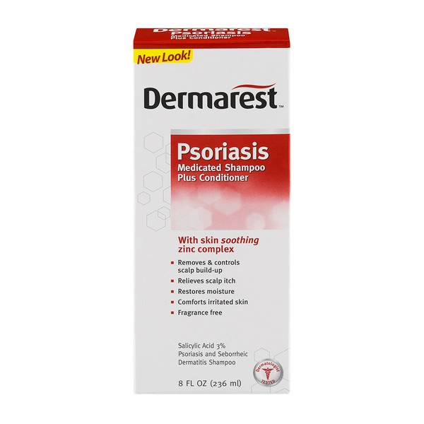 Dermarest Psoriasis Medicated Shampoo Plus Conditioner 236 ml