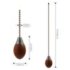Hyamass 2-Pack Ceiling Fan Pull Chain Extender - 12" Wooden