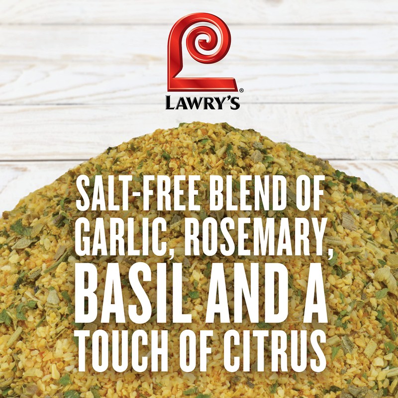 Lawry's Garlic & Herb Seasoning, 20 oz - One 20
