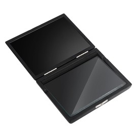 PU Leather Saxophone Clarinet Reed Container Box Case with Slots for 6pcs Reeds Black Cover