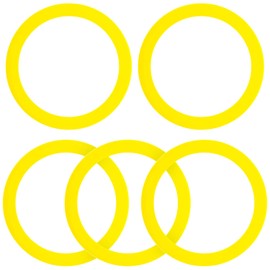 5-Pack of Kohler -Compatible Canister Flush Valve Seal Replacements For Toilets (Equivalent to K-GP1059291) - Perfect Replacement Parts for GP1049291 Tank Canister Gasket Kit - By IMPRESA