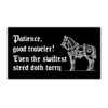 HOSALA Magnet (1Pcs - 7.5x4.5 IN) Patience Good Traveler Even
