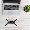 Generic Cooling Fan Laptop Stand Portable Slip Riser for Enhanced