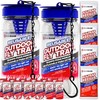 BugBane Outdoor Fly Trap with Bait Refills & Sticky Ribbons