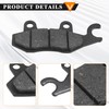 PRO BAT Disc Rear Brake Pads Replacement for Pit Pro