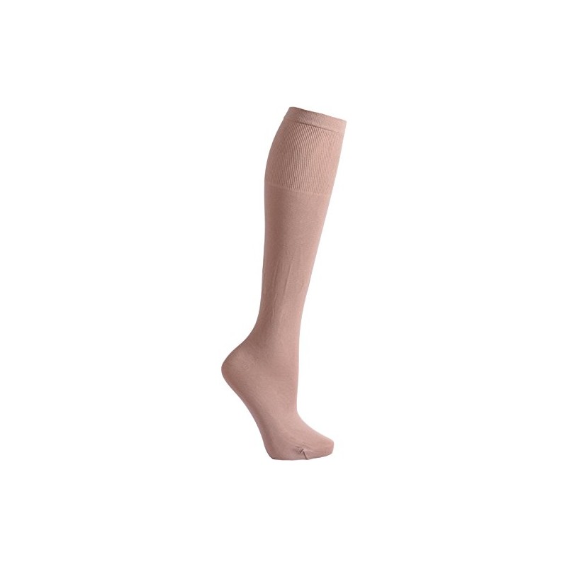 Cosyfeet Ultra-Roomy Softhold® Knee Highs - 80 Denier - Natural