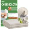 Olicity Cheese Cloths, Grade 100, 36 Sq Feet, Reusable Cheese