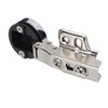 BAOK Silent Glass Door Hinge for Cabinet (Straight Arm, Full