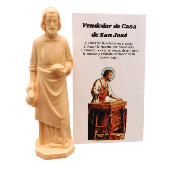 Westmon Works St Joseph Statue Home Seller Set Spanish Language