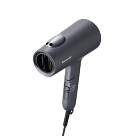 Panasonic EH-NE7L-H Dryer, Quick Drying, Large Airflow, Powerful Dry, Low Temperature Mode, Double Mineral Ion, Dark Gray