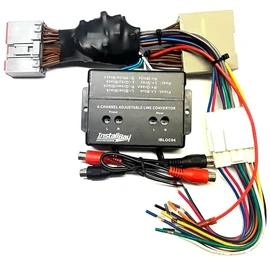 Car Stereo Full System 4 Channel Add an Amp Amplifier Adapter -Made for Ford: 2007-2010 Edge, 2008-2012 Escape, 2004-2014 Expedition, 2009-2012 Flex, 2005-2011 Focus -No Factory External Amp Vehicles