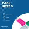 Nail Cleaning Brush (5 Pcs) Double Sided Finger Brush Scrubbing