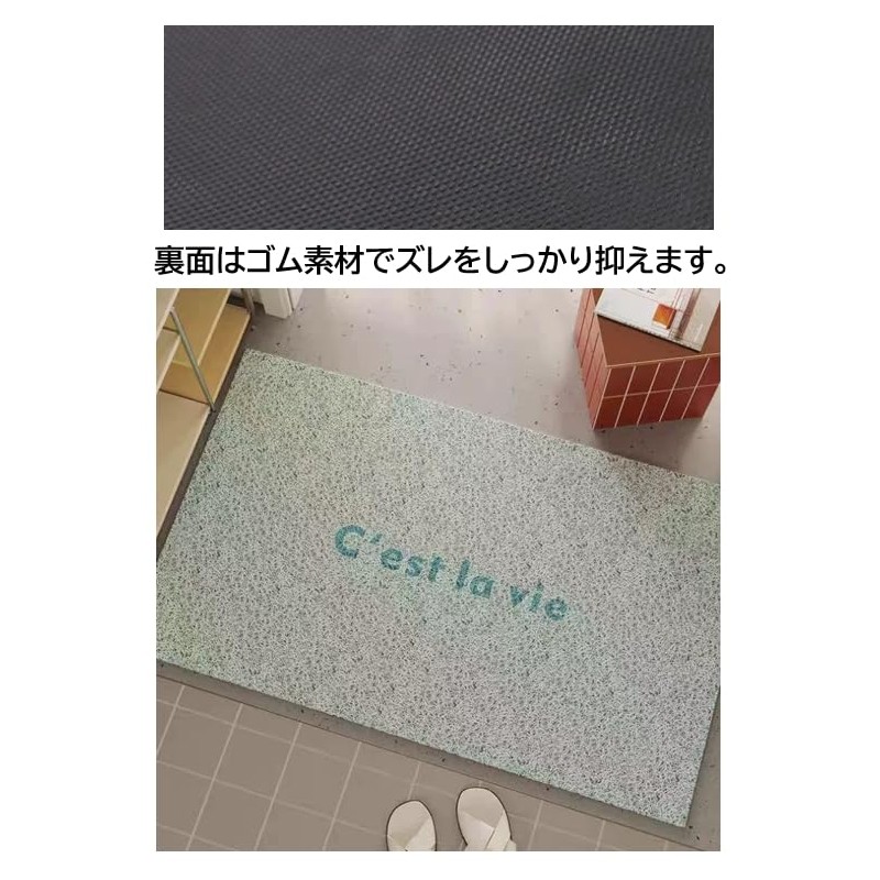speed mao Pastel Color Entrance Mat Outdoor Indoor Mud Removal