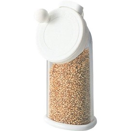 1 molinillo de sésamo de plástico Asvell, fabricado en Japón, color blanco