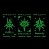 NieR: Automata Ver1.1a High Luminous Smartphone Sticker Set