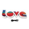 Love Letter Light Letter Shape LED Decorative Lamp for Proposal