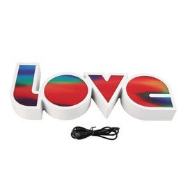 Love Letter Light Letter Shape LED Decorative Lamp for Proposal Confession Holiday Decoration